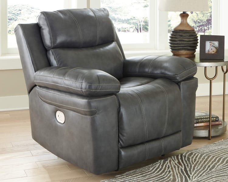 Ashley Living Room Power Recliner with Adjustable Headrest U6480613