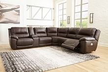 Ashley Living Room Power Reclining Sectional U71604-58-57-31-77-46-62