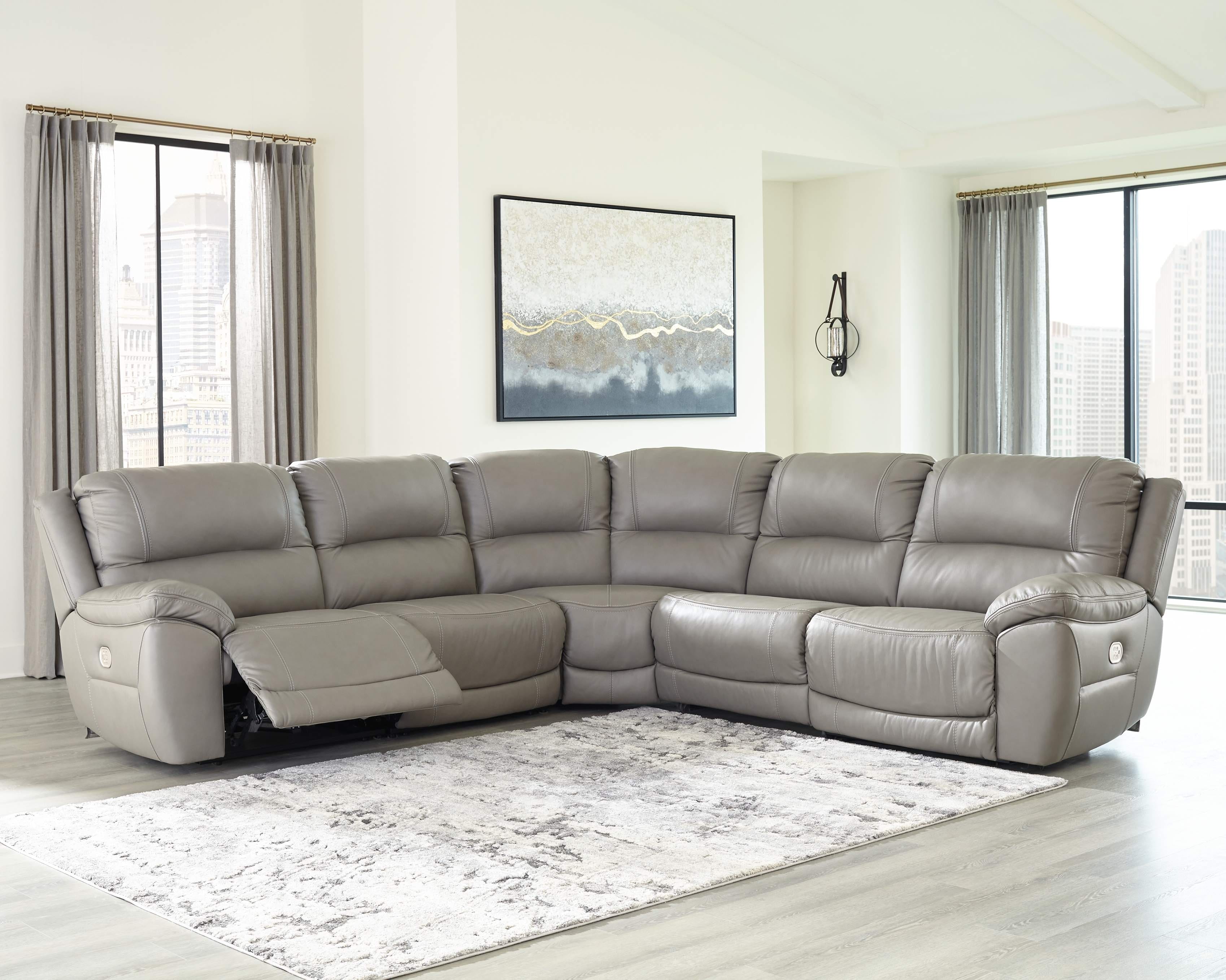 Ashley Living Room Power Reclining Sectional U71605-58-46-2-77-62