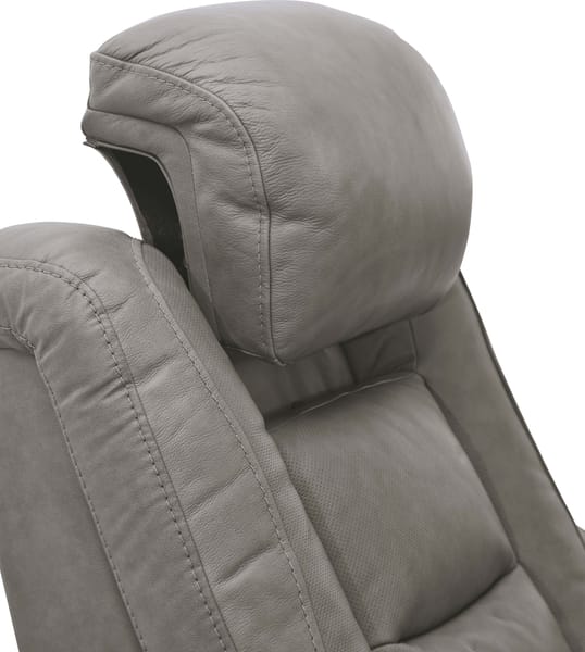 Ashley Living Room 3 Piece Power Reclining Adjustable Headrest Living Room Set U85305-15-18-13