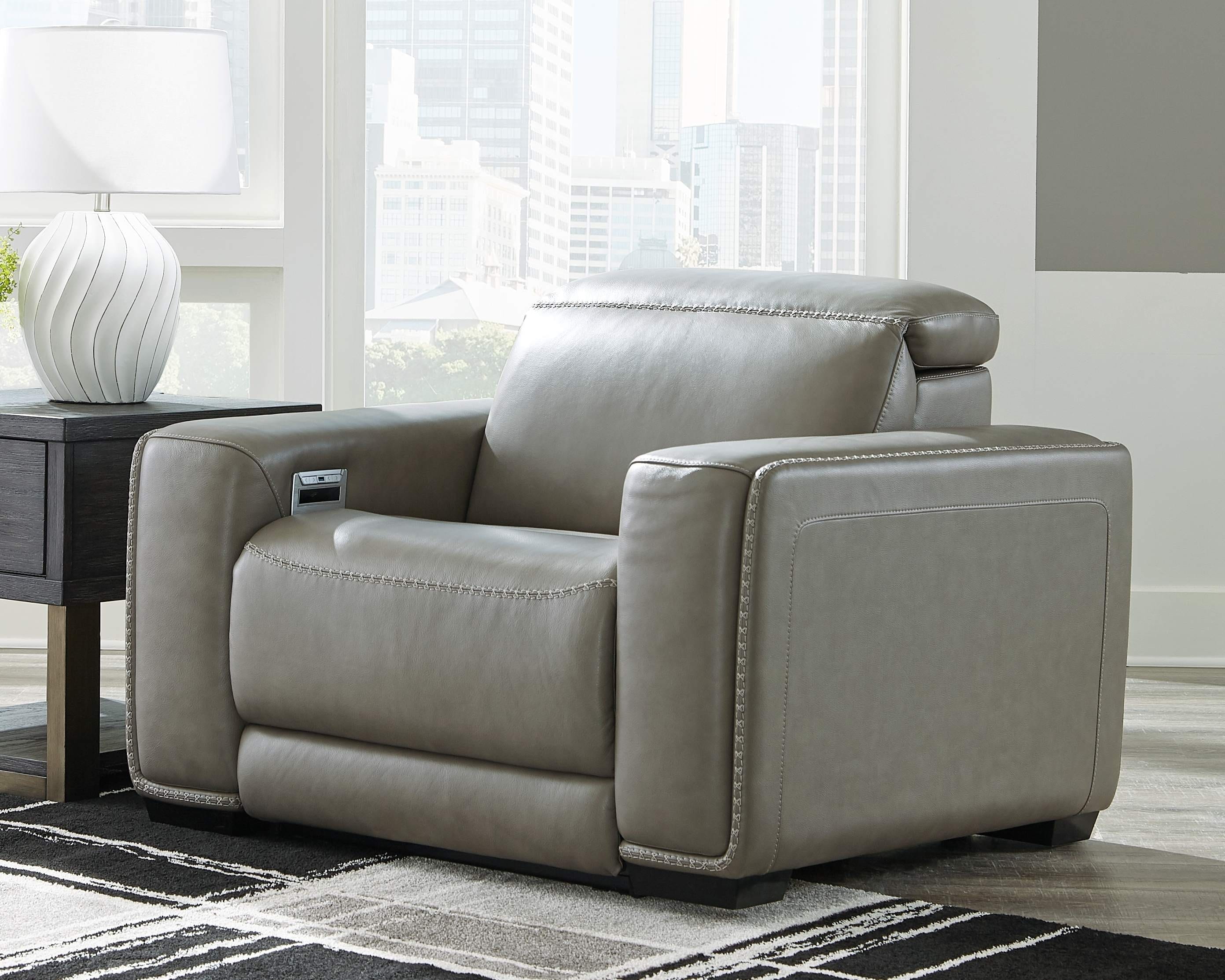 Ashley Living Room Power Recliner with Adjustable Headrest U94202-58-31