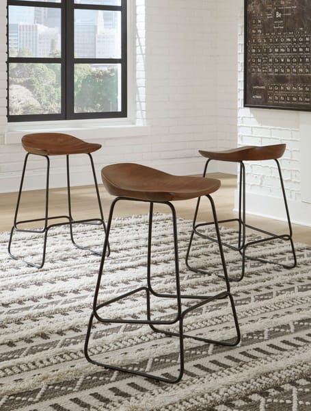 Ashley Dining Room 4 Piece Long Counter Table Set D402-52-024-3