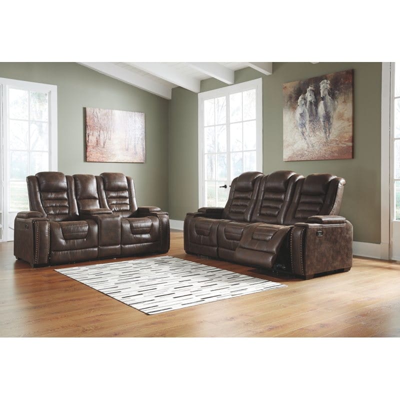 Ashley Living Room Power Reclining Living Room Set 38501-15-18