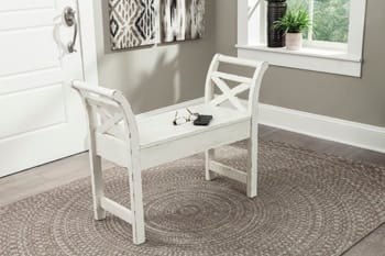 Ashley Living Room Heron Ridge Accent Bench A4000036
