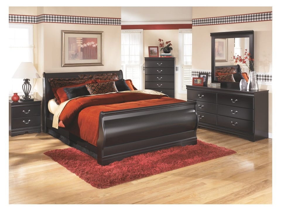 Ashley Bedroom 8 Piece Full Sleigh Bed Set B128-31-36-46-87-84-88-92-2