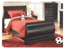 Ashley Bedroom Twin Sleigh Bed B128-63-62-82