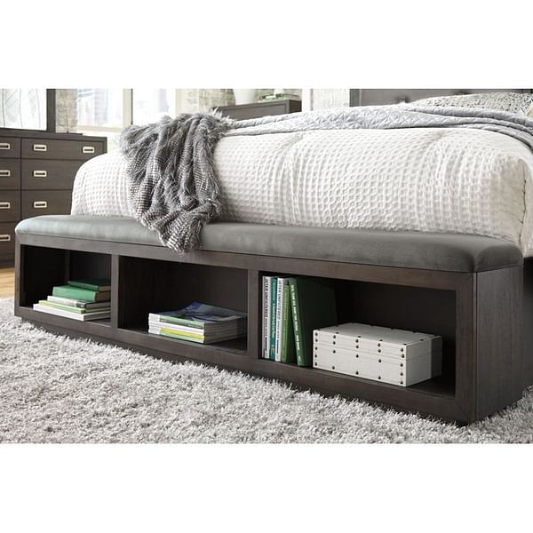 Ashley Bedroom 7 Piece Queen UPH Panel Bed with Storage Set B731-31-36-46-57-54S-92-2