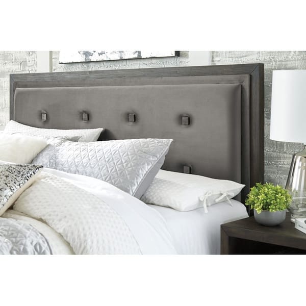 Ashley Bedroom King Upholstered Panel Bed with Storage B731-58-56S