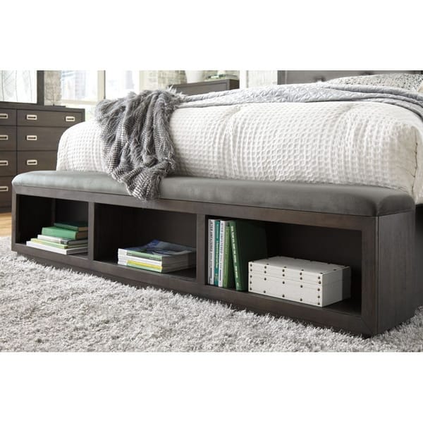Ashley Bedroom California King Upholstered Panel Bed with Storage B731-58-94S