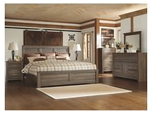 Ashley Bedroom 8 Piece California King Panel Bed Set B251-31-36-46-58-56-94-92-2