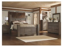 Ashley Bedroom 6 Piece Queen Poster Bed Set B251-31-36-46-67-64-98