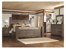 Ashley Bedroom 7 Piece California King Poster Bed Set B251-31-36-68-66-94-92-2
