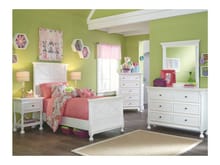 Ashley Bedroom Twin Panel Bed Set B502-21-26-45-52-53-83-91-2
