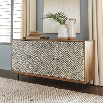 Ashley Living Room Kerrings Accent Cabinet A4000258