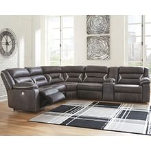 Ashley Living Room Power Reclining Sectional 13104-58-46-77-73
