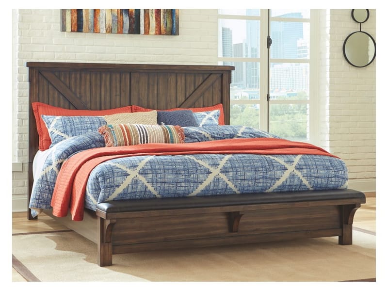 Ashley Bedroom California King Upholstered Bed B718-158-156-94