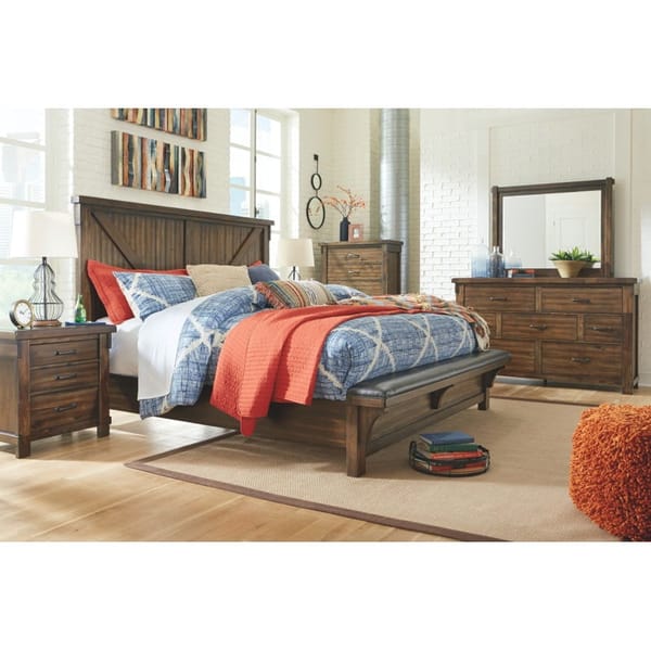 Ashley Bedroom King Upholstered Bed B718-158-156-97