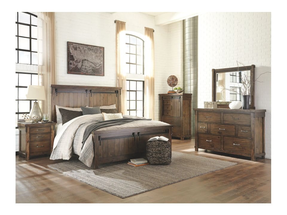 Ashley Lakeleigh 5 Piece King Bed Set - Portland, OR | Key Home Furnishings
