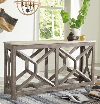 Ashley Living Room Lanzburg Sofa/Console Table A4000263