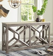 Ashley Living Room Lanzburg Sofa/Console Table A4000263