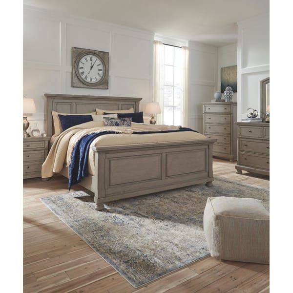 Ashley Bedroom 8 Piece Queen Panel Bed Set B733-31-36-46-57-54-96-92-2
