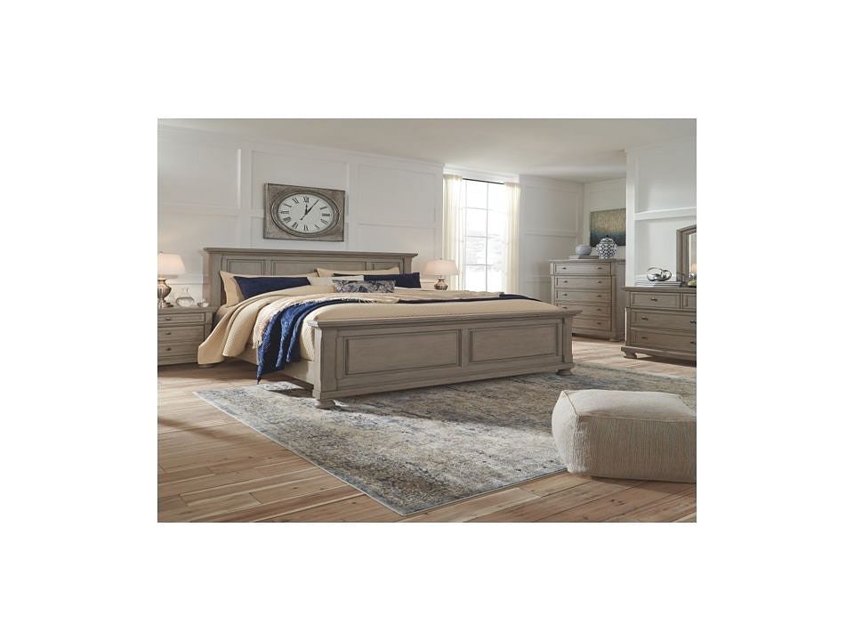 Ashley Bedroom 5 Piece Queen Panel Bed Set B733-31-36-57-54-96