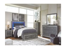 Ashley Bedroom 6 Piece Queen Storage Bed Set B214-31-36-46-57-54S-96
