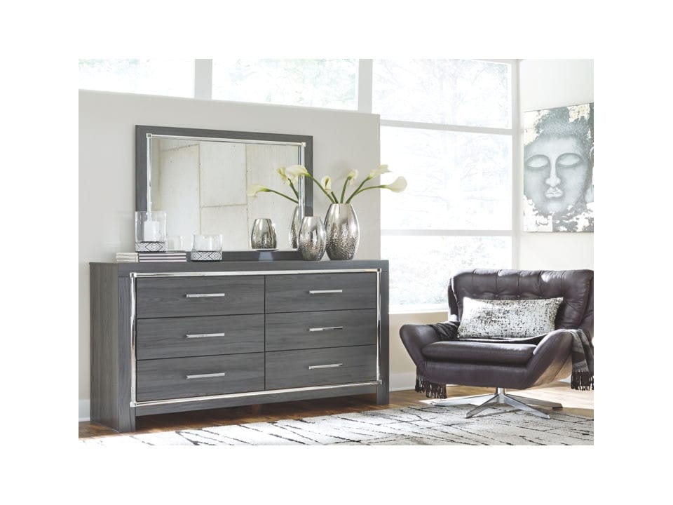 Ashley Bedroom Dresser and Mirror B214-31-36