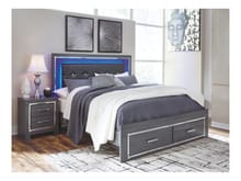 Ashley Bedroom King Panel Bed with Storage B214-58-56S-97
