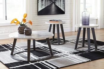 Ashley Living Room Luvoni Table (Set of 3) T414-13