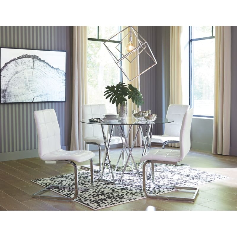 Ashley Dining Room 5 Piece Round Dining Table Set D275-15-02-4