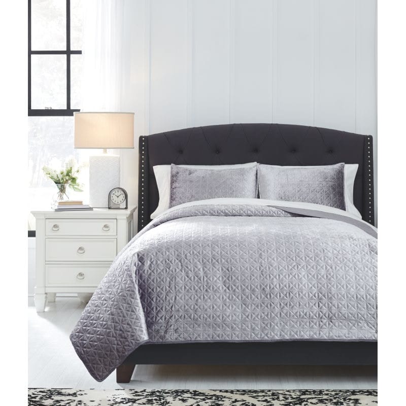 Ashley Bedroom Maryam 3-Piece King Coverlet Set Q350003K