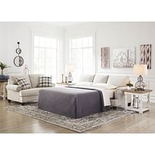 Ashley Living Room Queen Sofa Sleeper and Loveseat Set 19504-39-35