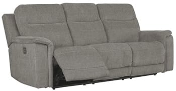 Ashley Living Room Mouttrie Power Reclining Loveseat with Console 7320518