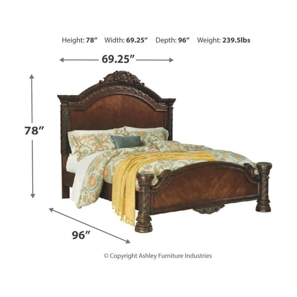 Ashley Bedroom 7 Piece Queen Panel Bed Set B553-131-36-157-254-196-193-2