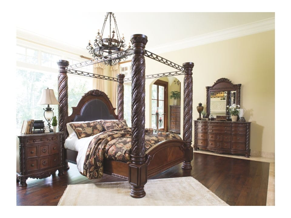 Ashley North Shore 8 Piece King Bed Set - Portland, OR | Key Home Furnishings