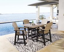 Ashley Dining Room 5 Piece Counter Dining Set P211-632-124-2