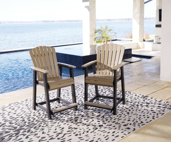 Ashley Dining Room 5 Piece Counter Dining Set P211-632-124-2