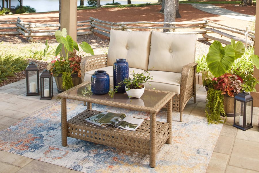 Ashley Outdoor/Patio 4 Piece Lounge Set P345-035-820