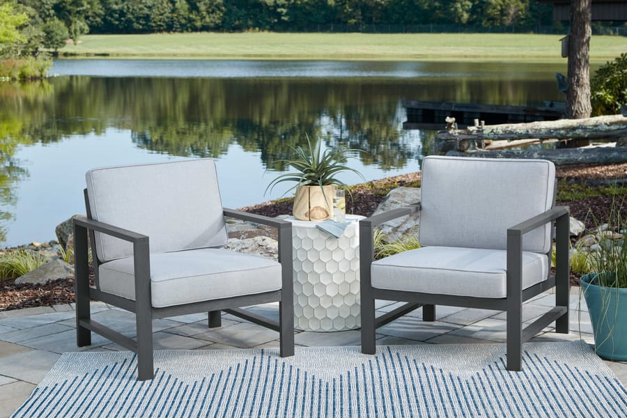 Ashley Outdoor/Patio 4 Piece Lounge Set P349-034-821
