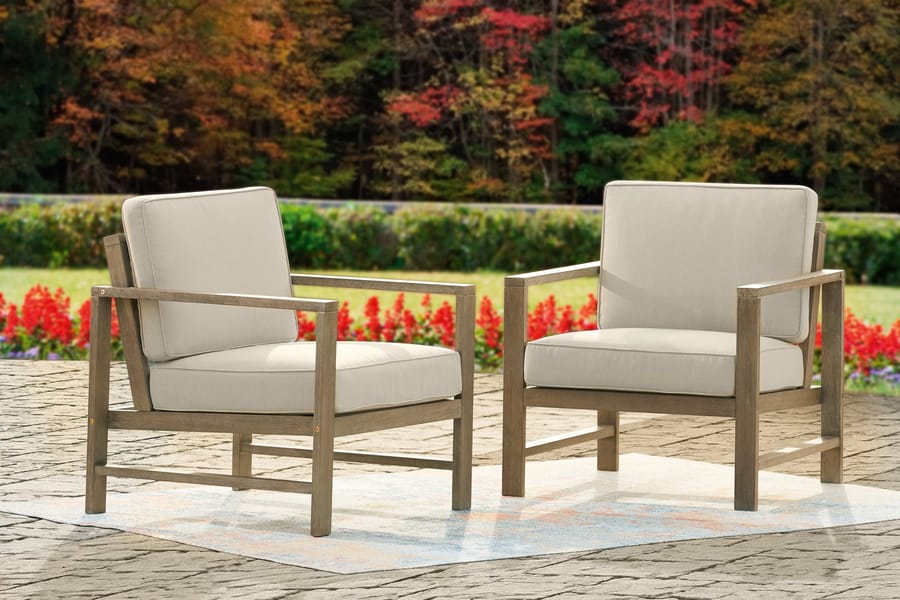 Ashley Outdoor/Patio 4 Piece Lounge Set P349-035-820