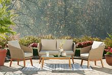 Ashley Outdoor/Patio 4 Piece Lounge Set P350-035-820