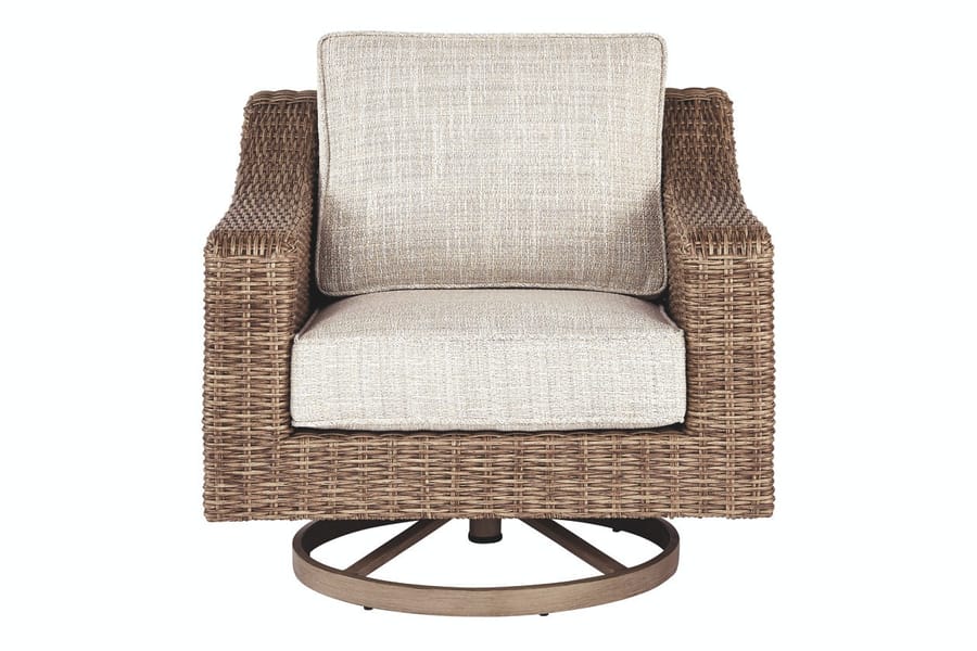 Ashley Outdoor/Patio Beachcroft Swivel Lounge Chair P791-821