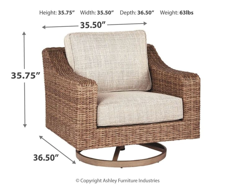 Ashley Outdoor/Patio 6 Piece Lounge Set P791-838-821-2-701-702-2