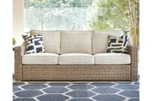 Ashley Outdoor/Patio Beachcroft Sofa with Cushion P791-838