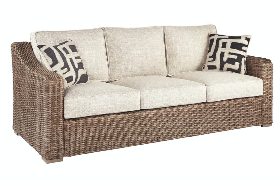 Ashley Outdoor/Patio Beachcroft Sofa with Cushion P791-838