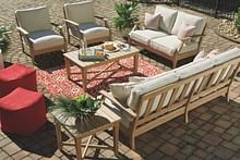 Ashley Outdoor/Patio 4 Piece Lounge Set P801-838-835-820-2