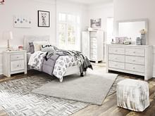 Ashley Bedroom 6 Piece Twin Panel Bed Set B181-21-26-48-53-52-92