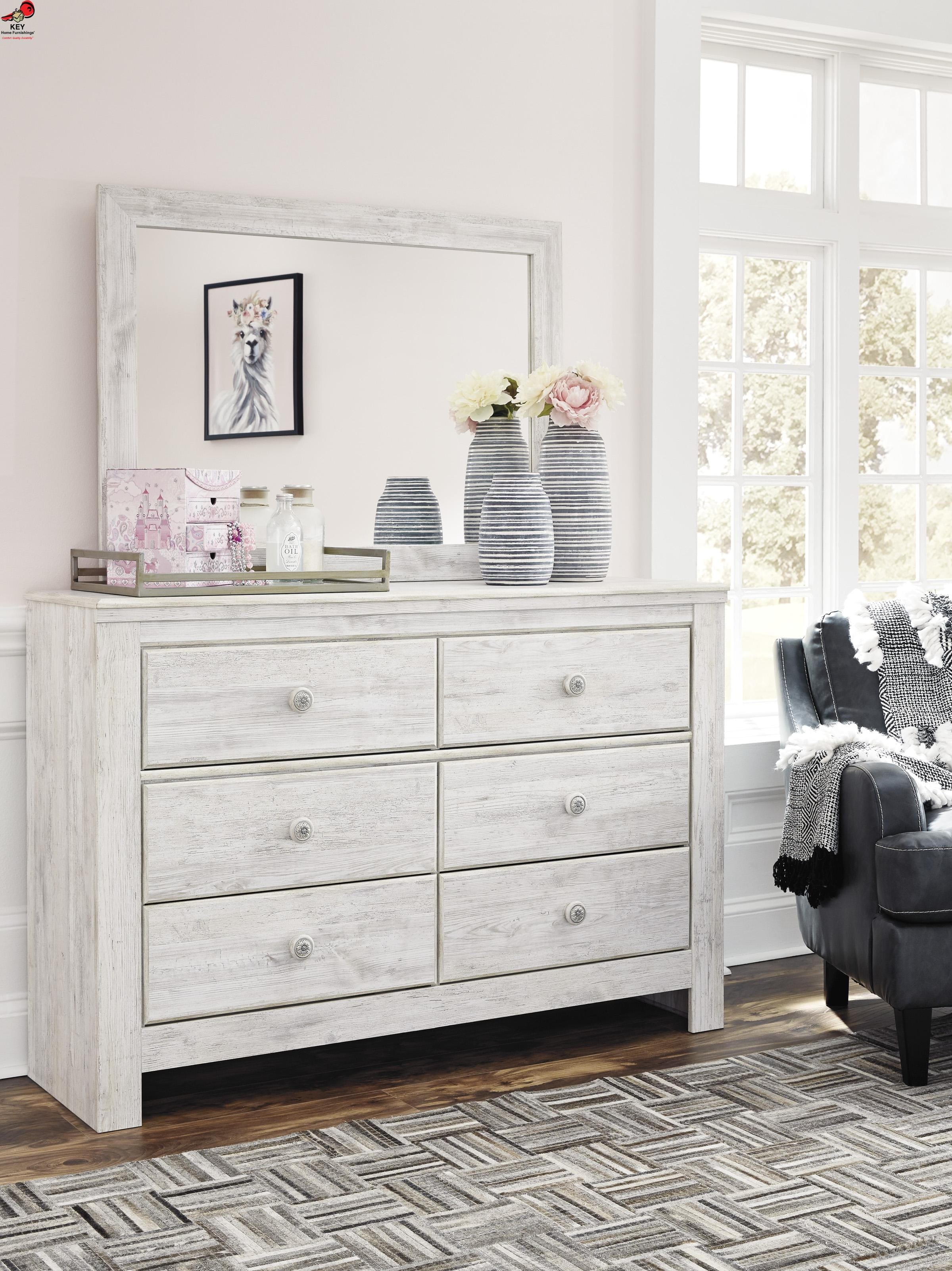 Ashley Bedroom Dresser and Mirror B181-21-26