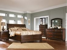 Ashley Bedroom 7 Piece California King Sleigh Bed Set B697-31-36-78-76-95-92-2